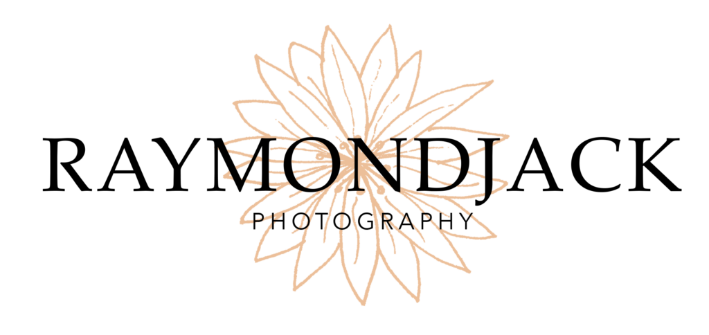 Gold foil Logo for Lindsay Raymondjack Photography