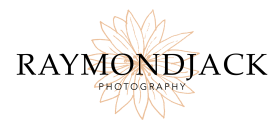 Gold foil Logo for Lindsay Raymondjack Photography