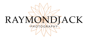 Gold foil Logo for Lindsay Raymondjack Photography