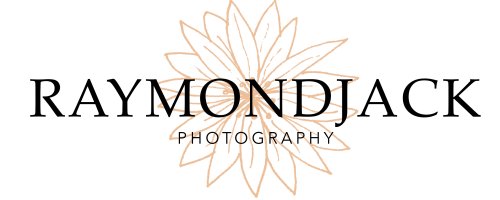 Gold foil Logo for Lindsay Raymondjack Photography